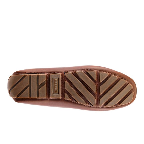 Tommy Hilfiger Atino Medium Brown 210 Slip On Driving Loafer Mens 11 Square Toe - Picture 4 of 6